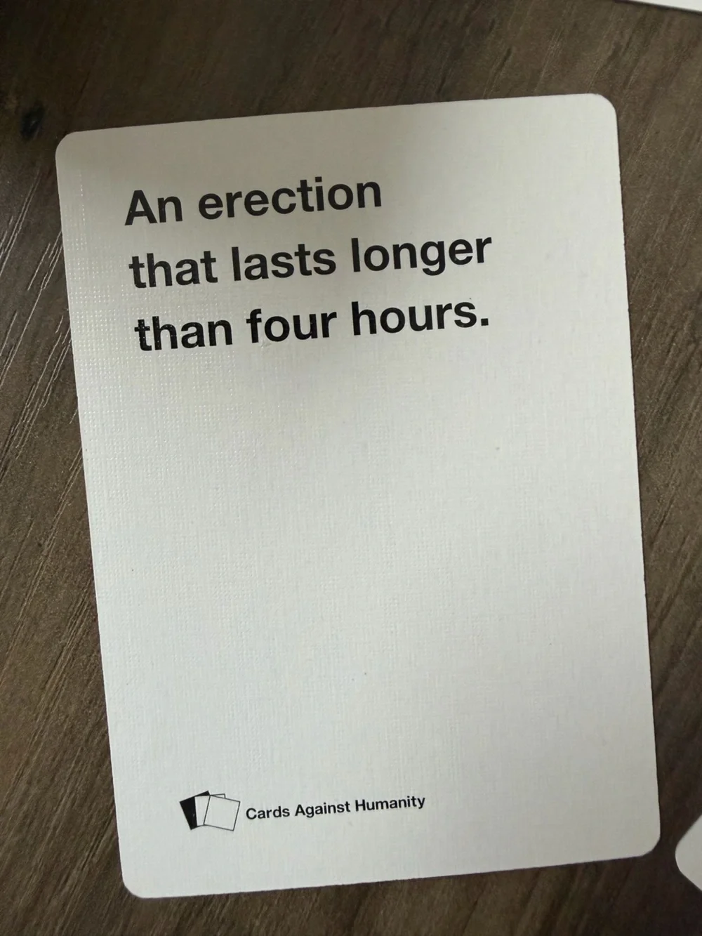 Cards Against Humanity Version 1.7 Original Party Game